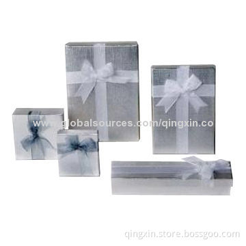 Jewelry Packaging Boxes, Environment-friendly, Customized Sizes and Shapes are Available, QXPA1676